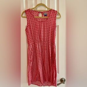 KAVU Waisted Sleeveless Mini Dress Size M / Like New Condition / Pink